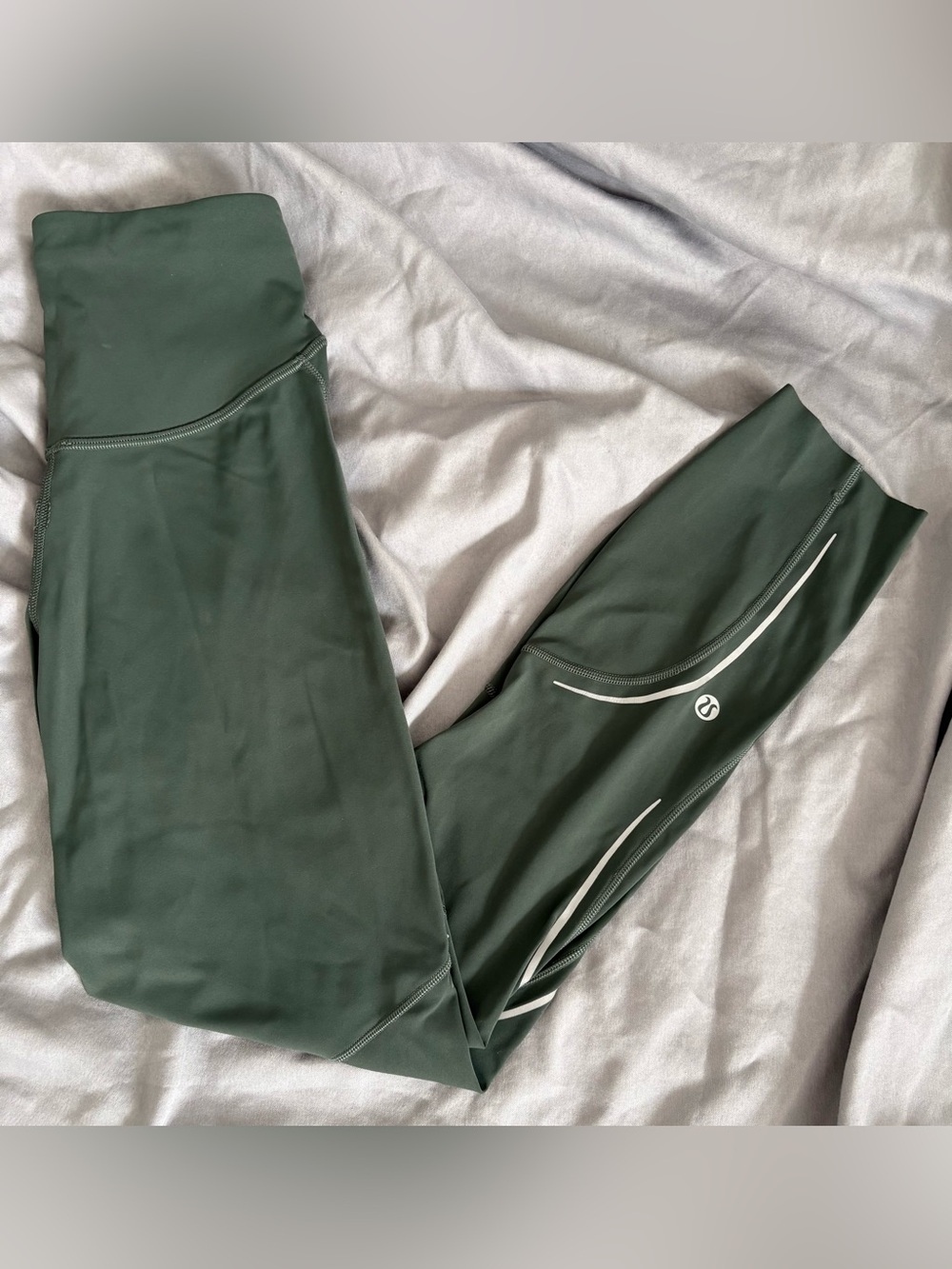 Lululemon Olive Green Athletic Leggings